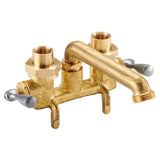 Gerber G0049530 Rough Brass Classics Two Handle Clamp On Laundry Faucet W/ I...