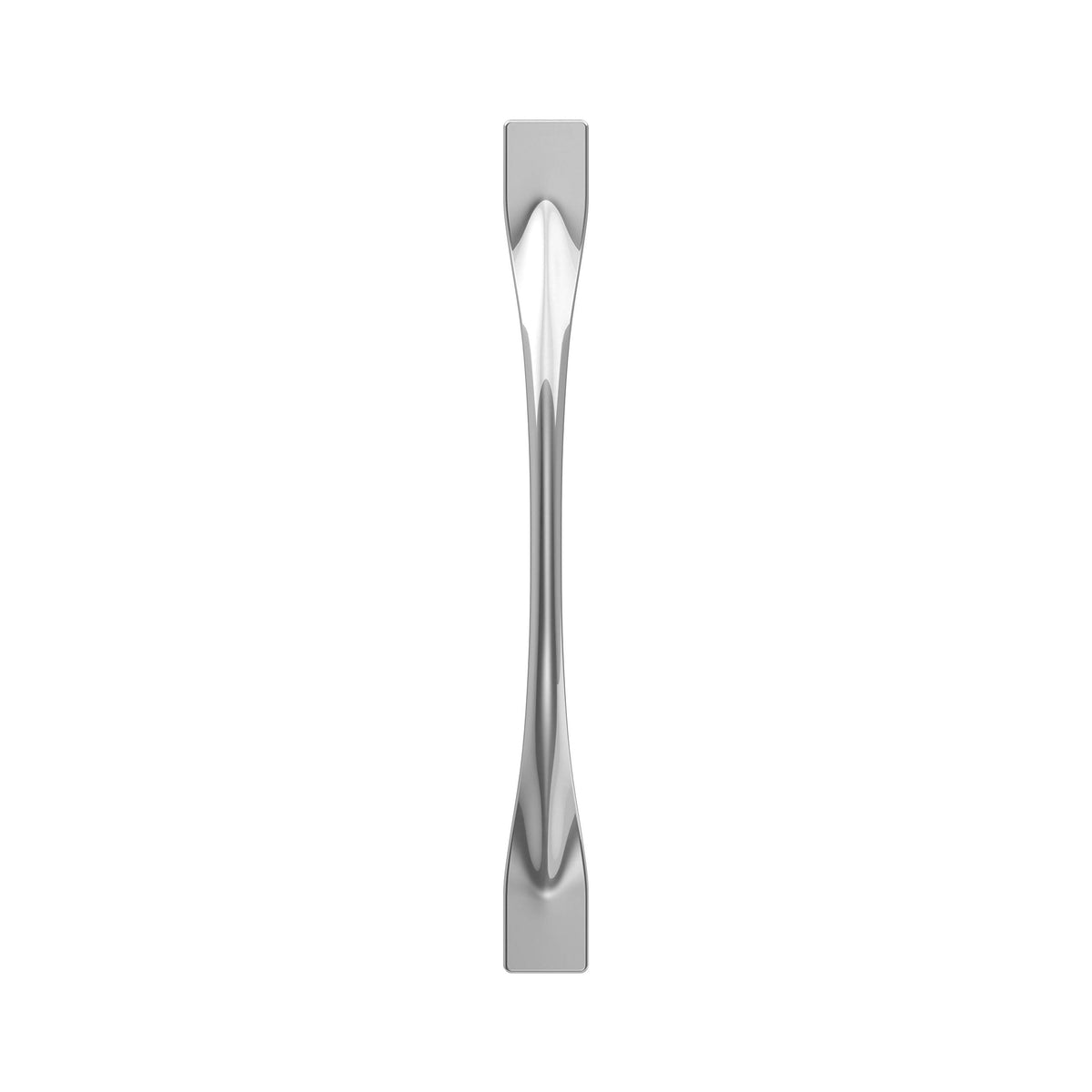 Amerock Cabinet Pull Polished Chrome 5-1/16 inch (128 mm) Center-to-Center Uprise 1 Pack Drawer Pull Cabinet Handle Cabinet Hardware