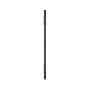 Amerock Cabinet Pull Polished Chrome/Brushed Matte Black 6-5/16 inch (160 mm) Center to Center Urbanite 1 Pack Drawer Pull Drawer Handle Cabinet Hardware
