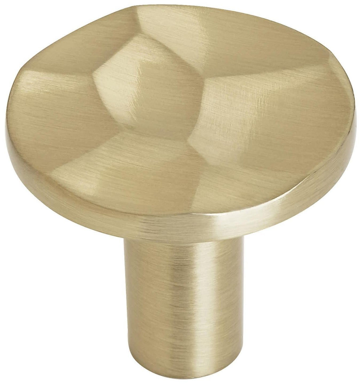 Amerock Cabinet Knob Golden Champagne 1-3/16 inch (30 mm) Diameter Kamari 1 Pack Drawer Knob Cabinet Hardware