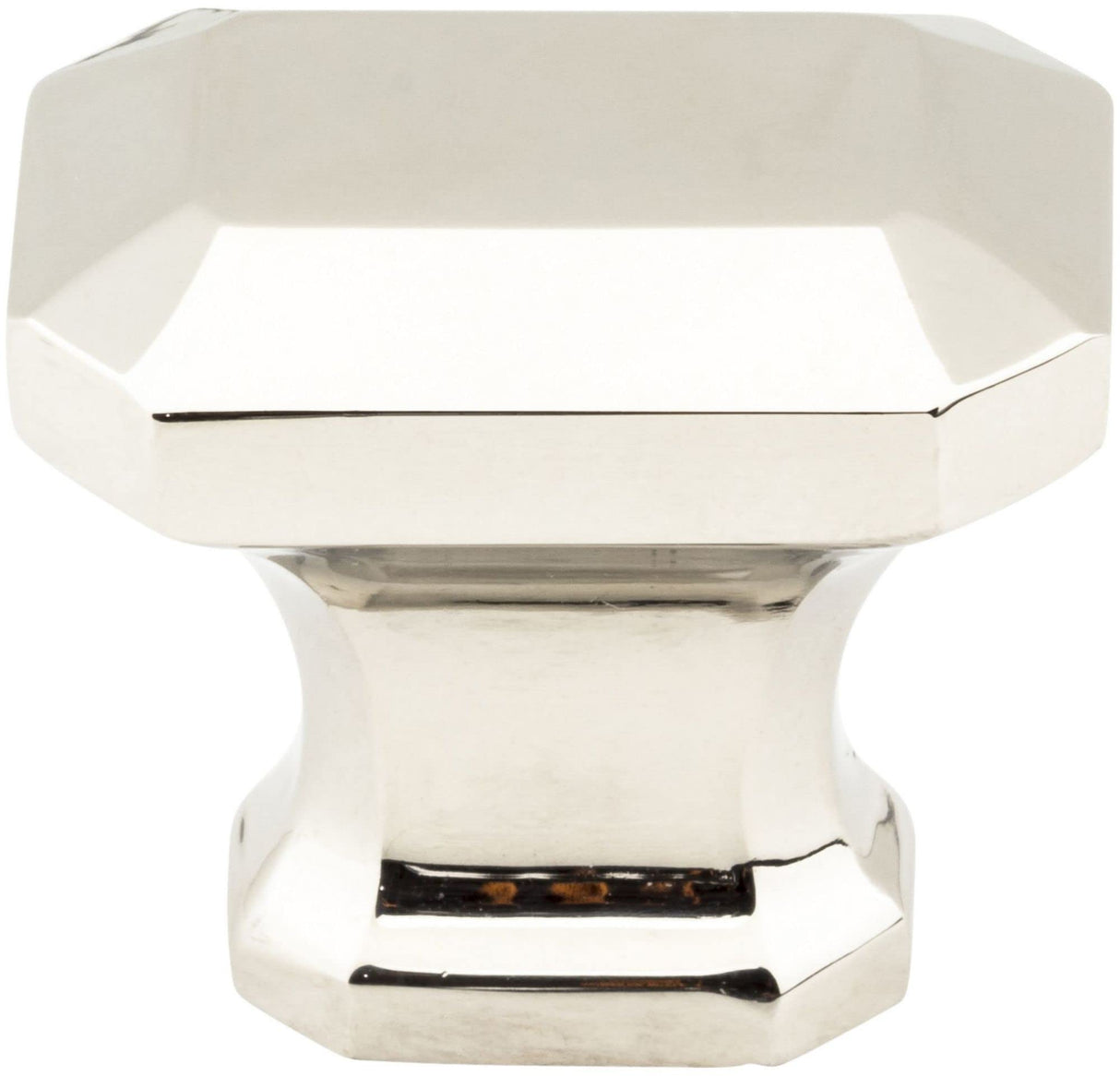 Jeffrey Alexander 165BNBDL 1-1/4" Overall Length Brushed Pewter Emerald Ella Cabinet Knob