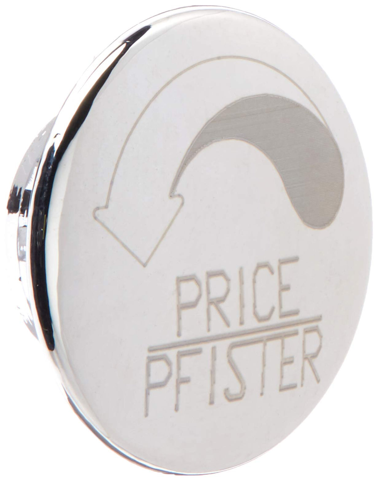 Pfister 941-950A Acrylic Handle Button, Polished Chrome 941-950A