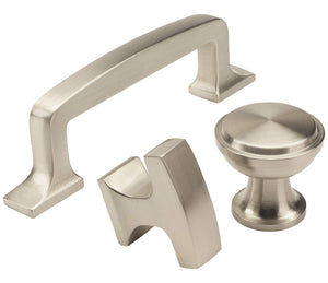 Amerock Cabinet Pull Graphite 5-1/16 inch (128 mm) Center to Center Westerly 1 Pack Drawer Pull Drawer Handle Cabinet Hardware