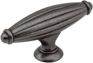 Jeffrey Alexander 618DACM 2-5/8" Gun Metal Glenmore Cabinet "T" Knob