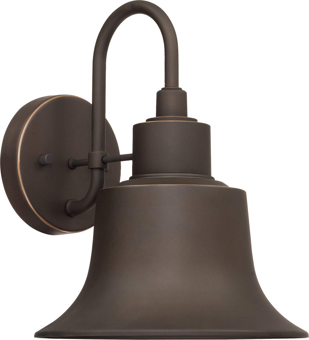 Capital Lighting 926311OZ Brock 1 Light Outdoor Wall Lantern Oiled Bronze