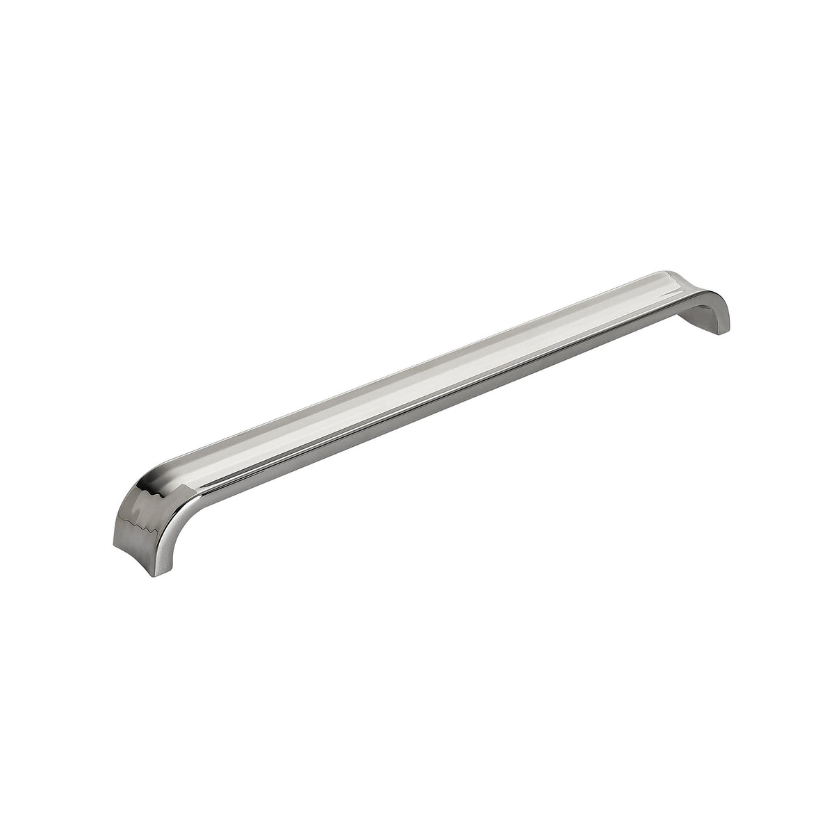 Amerock Cabinet Pull Polished Nickel 10-1/16 inch (256 mm) Center to Center Concentric 1 Pack Drawer Pull Drawer Handle Cabinet Hardware
