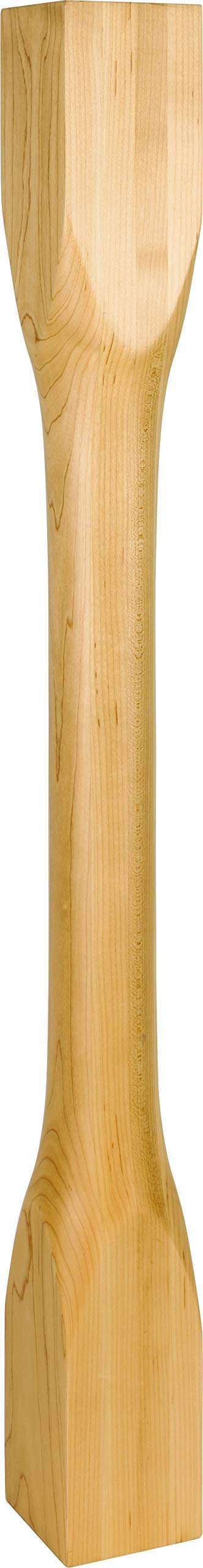 Hardware Resources P83-5-ALD 5" W x 5" D x 35-1/2" H Alder Cathedral Turned Post
