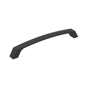 Amerock Cabinet Pull Matte Black 6-5/16 inch (160 mm) Center-to-Center Premise 1 Pack Drawer Pull Cabinet Handle Cabinet Hardware