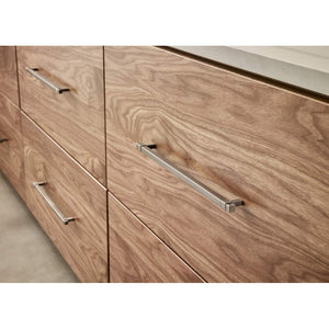 Jeffrey Alexander 293-224MB 224 mm Center-to-Center Matte Black Square Zane Cabinet Pull