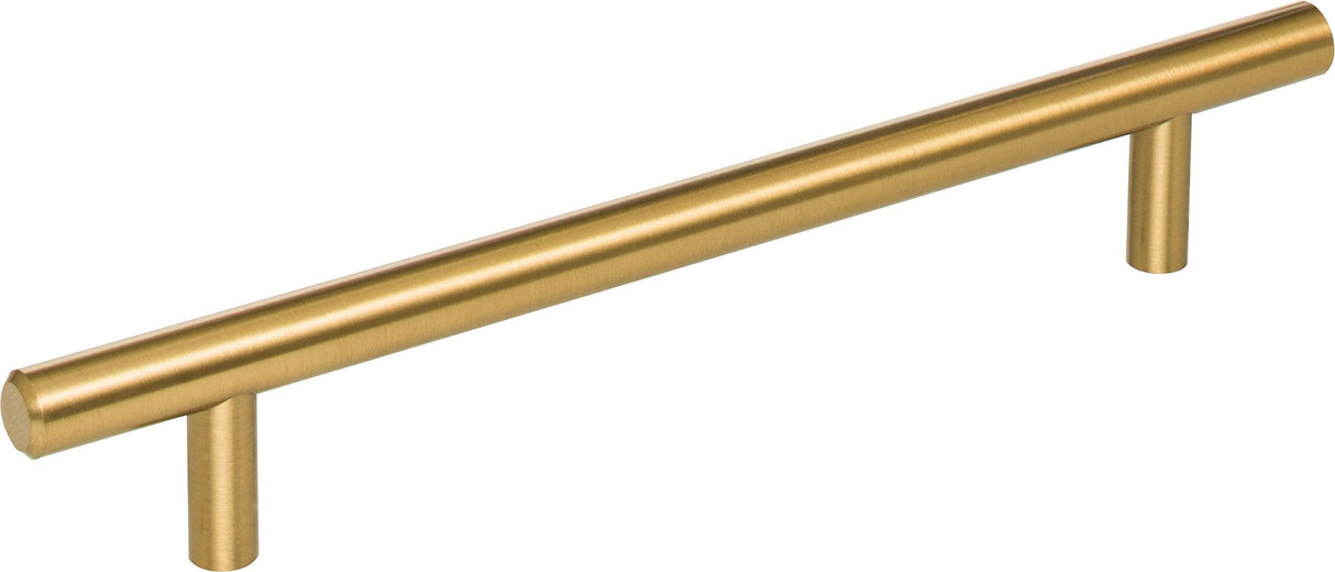 Elements 220BG 160 mm Center-to-Center Brushed Gold Naples Cabinet Bar Pull