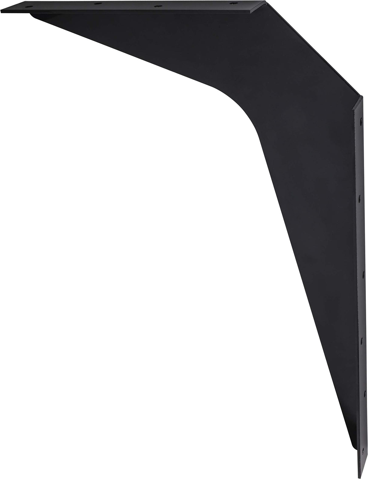 Hardware Resources WB24-BLK 24" x 24" Black Workstation Bracket Sold by the Pair