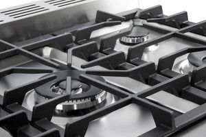 Verona VPFSGE365DSS Prestige 36" Dual Fuel Double Oven Range - Stainless Steel