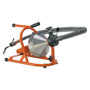 General Wire PH-DR Basic Drain-Rooter PH w/ Power Cable Feed, 4 ft. Guide Hose, Drum, Variable Speed Motor w/Rev Switch, Water-Proof Air Foot Switch, Plastic Cartridge (no cable)