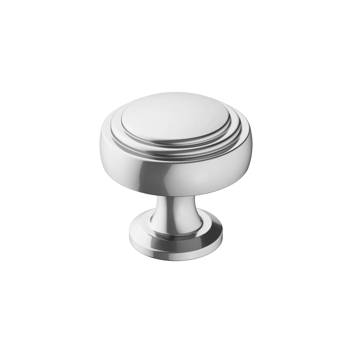 Amerock Cabinet Knob Polished Chrome 1-1/4 inch (32 mm) Diameter Winsome 1 Pack Drawer Knob Cabinet Hardware