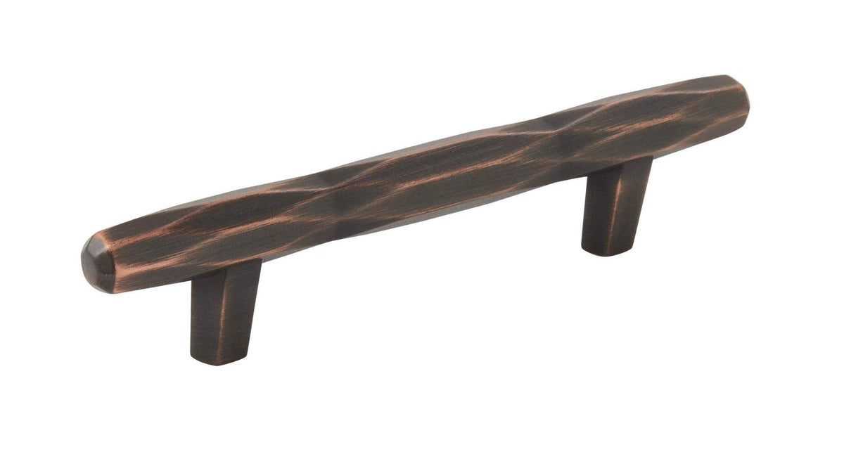 Amerock Cabinet Pull Oil Rubbed Bronze 3-3/4 inch (96 mm) Center to Center St. Vincent 1 Pack Drawer Pull Drawer Handle Cabinet Hardware