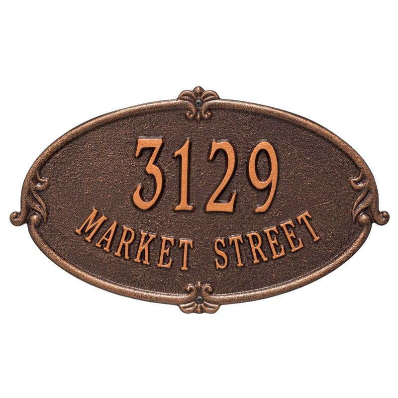 Whitehall 3115AC - Personalized Montecarlo Plaque - Standard - Wall - 2 Line