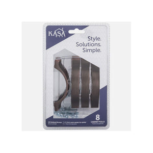 KasaWare K8683BORB-8 4-1/16" Overall Length Arch Pull, 8-pack