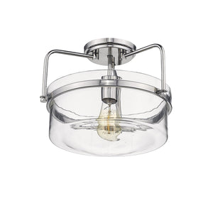 Millennium Lighting 2401PN Semi Flushmount