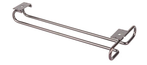 Hardware Resources STEM1-DBAC-R Brushed Oil Rubbed Bronze Under Cabinet Stemware Rack