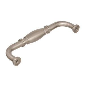 Amerock Cabinet Pull Satin Nickel 5-1/16 inch (128 mm) Center to Center Granby 1 Pack Drawer Pull Drawer Handle Cabinet Hardware