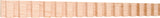 Hardware Resources DC1CH 1" D x 3-3/4" H Cherry Dentil Crown Moulding