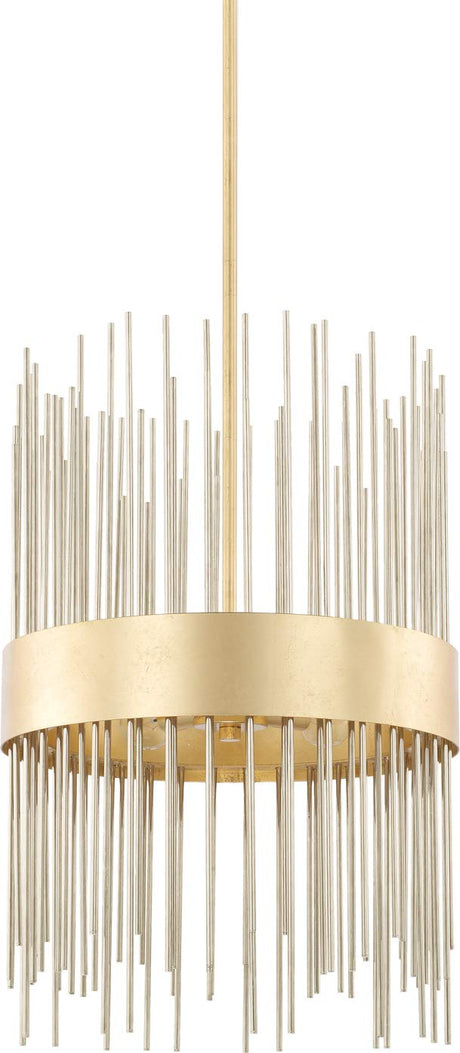 Capital Lighting 325441FI Lena 4 Light Pendant Fire and Ice
