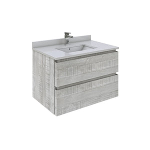 Fresca FCB3130ASH-CWH-U Modern Bathroom Vanity