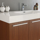 Fresca FVN8092GO Fresca Vista 48" Gray Oak Wall Hung Modern Bathroom Vanity w/ Medicine Cabinet