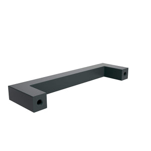 Amerock Cabinet Pull Matte Black 3-3/4 inch (96 mm) Center-to-Center Monument 1 Pack Drawer Pull Drawer Handle Cabinet Hardware