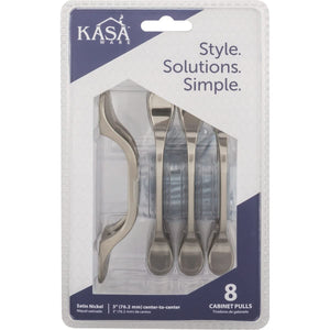 KasaWare K9973SN-8 5" Overall Length Spoon Foot Pull, 8-pack