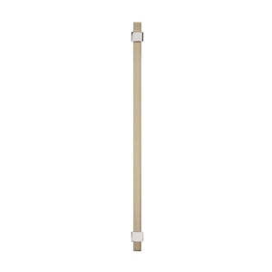 Amerock Cabinet Pull Silver Champagne/Polished Chrome 7-9/16 inch (192 mm) Center to Center Mulino 1 Pack Drawer Pull Drawer Handle Cabinet Hardware