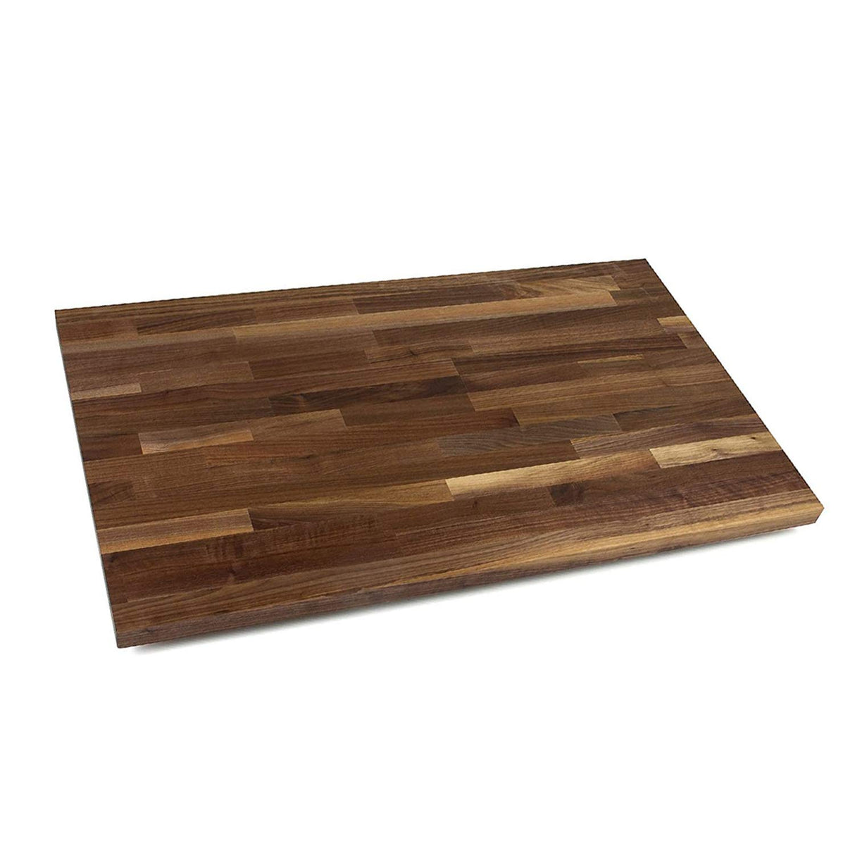 John Boos WALKCT-BL2425-O Blended Walnut Counter Top with Oil Finish, 1.5" Thickness, 24" x 25" WALNUT BLENDED KCT 24X25X1-1/2 OIL