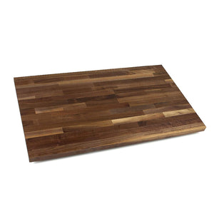 John Boos WALKCT-BL2425-O Blended Walnut Counter Top with Oil Finish, 1.5" Thickness, 24" x 25" WALNUT BLENDED KCT 24X25X1-1/2 OIL