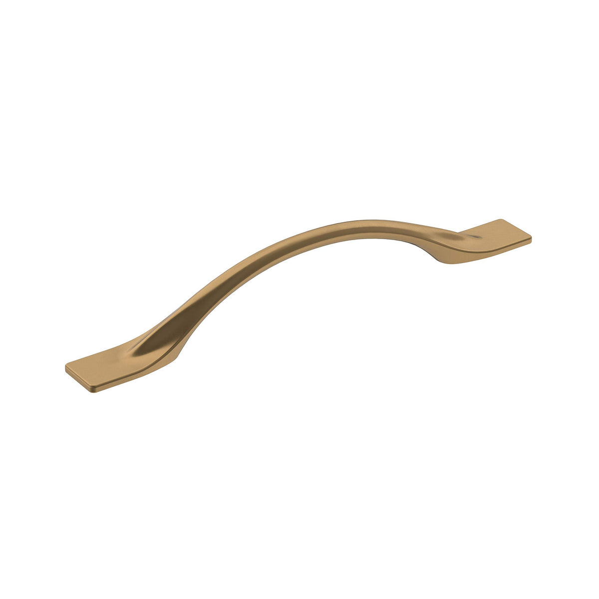 Amerock Cabinet Pull Champagne Bronze 5-1/16 inch (128 mm) Center-to-Center Uprise 1 Pack Drawer Pull Cabinet Handle Cabinet Hardware