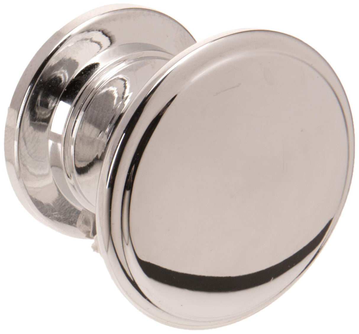 Amerock Cabinet Knob Polished Chrome 1-1/4 inch (32 mm) Diameter Ravino 1 Pack Drawer Knob Cabinet Hardware