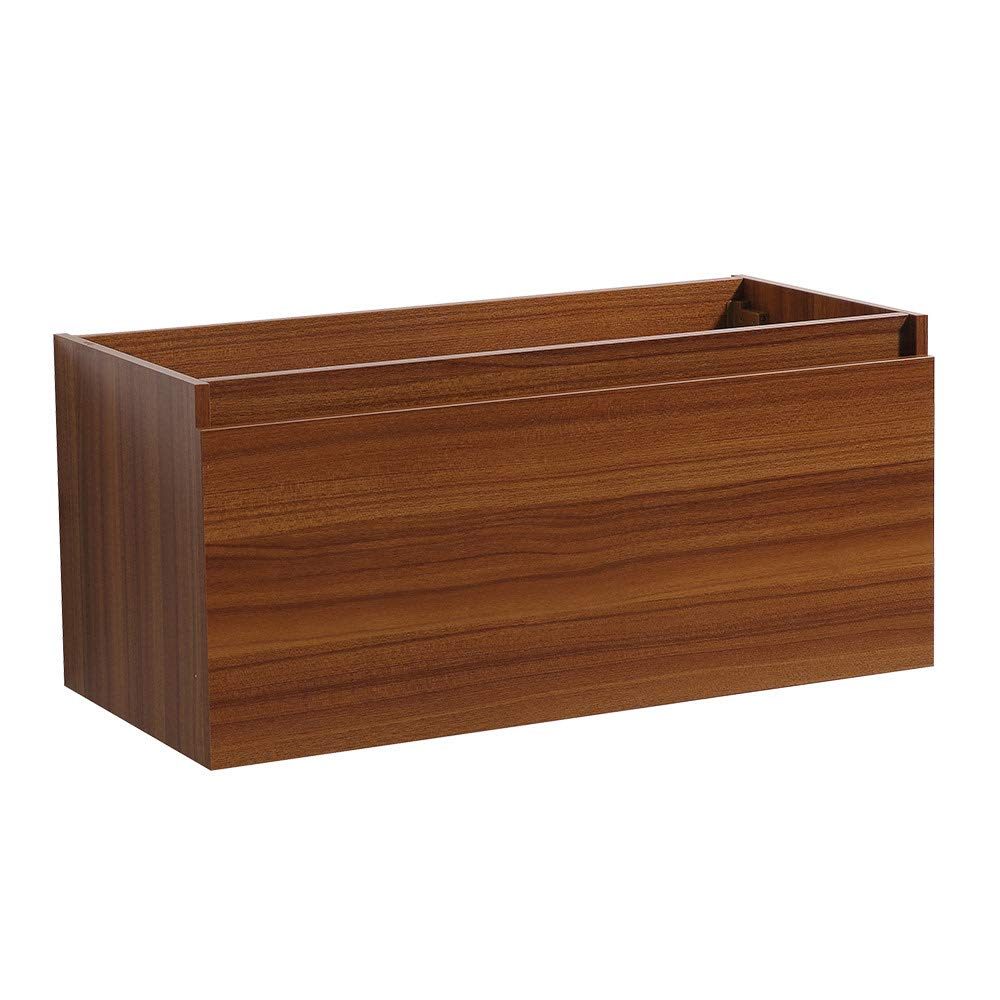 Fresca FCB8010TK Fresca Mezzo 39" Teak Modern Bathroom Cabinet
