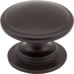 Jeffrey Alexander 3980-DBAC 1-1/4" Diameter Brushed Oil Rubbed Bronze Durham Cabinet Knob