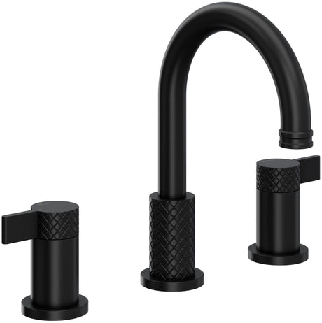 ROHL TE08D3LMMB Tenerife™ Widespread Lavatory Faucet With C-Spout