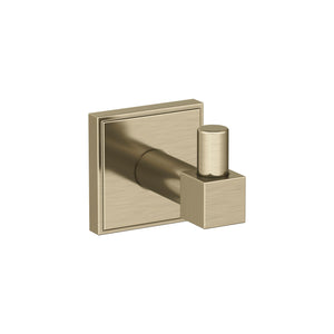 Amerock BH36070BBZ Golden Champagne Single Robe Hook 1-7/8 in. (48 mm) Length Towel Holder Appoint Towel Hook for Bathroom Bathroom Hardware Bath Accessories