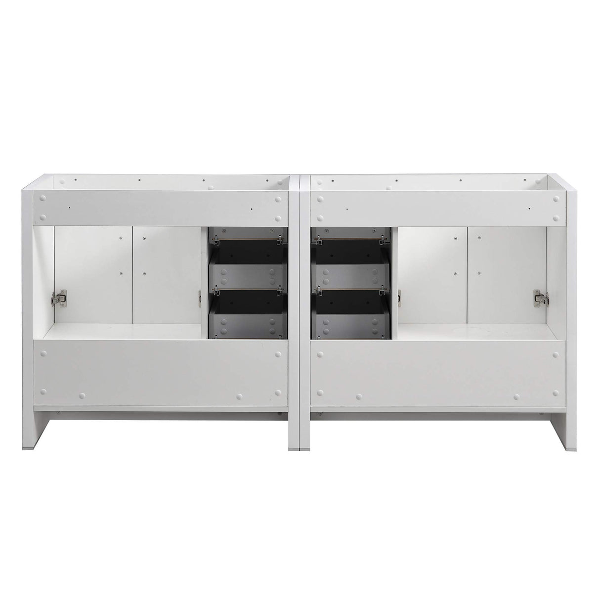 Fresca FCB9472WH Fresca Imperia 72" Glossy White Free Standing Double Sink Modern Bathroom Cabinet