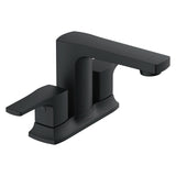 Gerber D307070BS Tribune Two Handle Centerset Bathroom Faucet - Satin Black