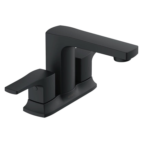 Gerber D307070BS Tribune Two Handle Centerset Bathroom Faucet - Satin Black