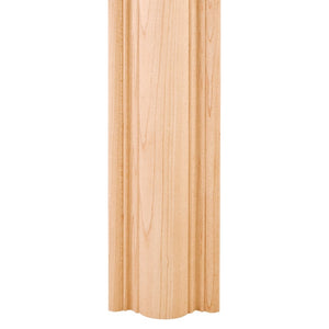 Hardware Resources CC4ALD 3/4" D x 2-3/4" H Alder Radius Corner Moulding