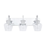 Capital Lighting 138131CH-490 Danes 3 Light Vanity Chrome