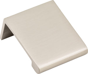 Elements A500-125SN 1-1/4" Overall Length Satin Nickel Edgefield Cabinet Tab Pull