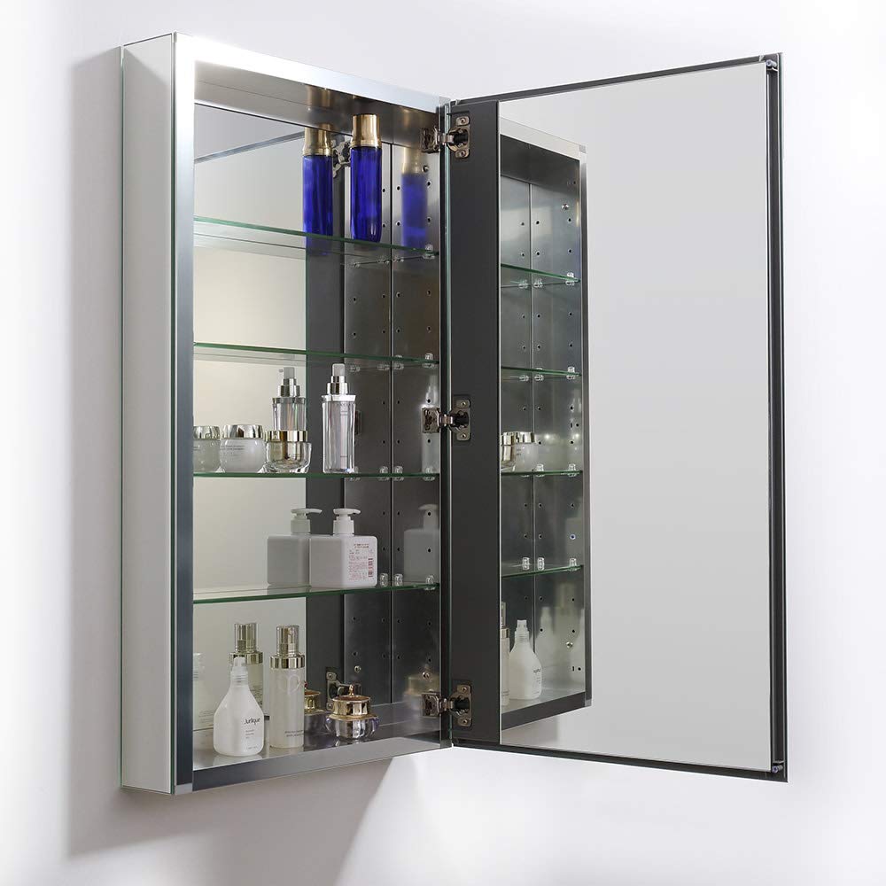 Fresca FMC8059 Fresca 20" Wide x 36" Tall Bathroom Medicine Cabinet w/ Mirrors