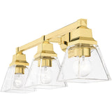 Livex Lighting 17173-02 3 Light Polished Brass Bath Vanity
