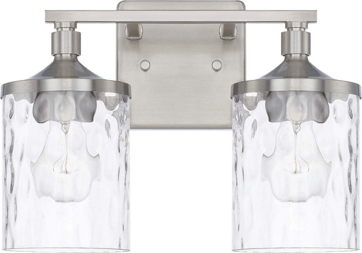 Capital Lighting 128821BN-451 Colton 2 Light Vanity Brushed Nickel