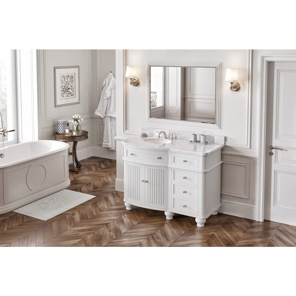 Jeffrey Alexander VN2COM-48-WH-NT 48" White Compton Vanity