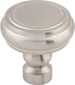 Top Knobs TK880BSN TK880 Brixton 1-1/4 Inch Mushroom Cabinet Knob from The Devon Collection